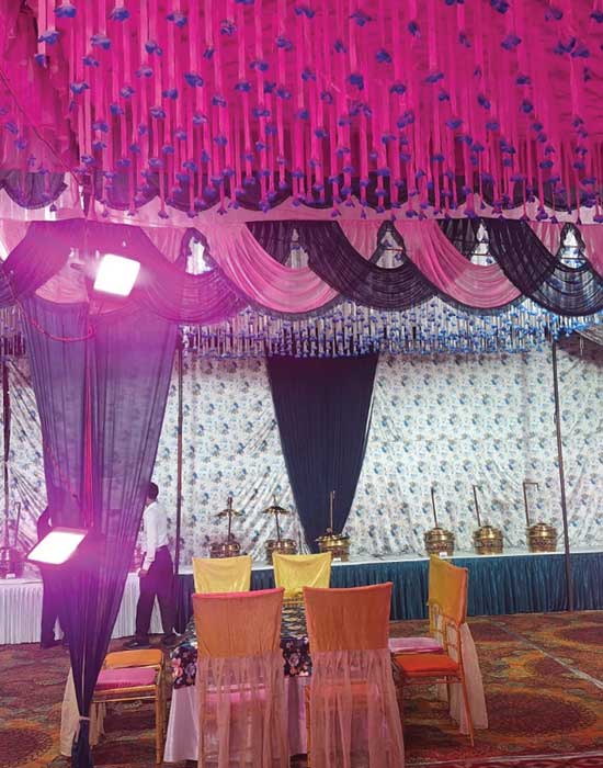 tent house in madhu vihar I.P Extension