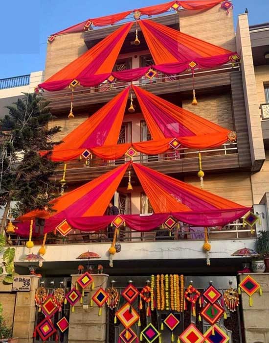tent house in madhu vihar I.P Extension