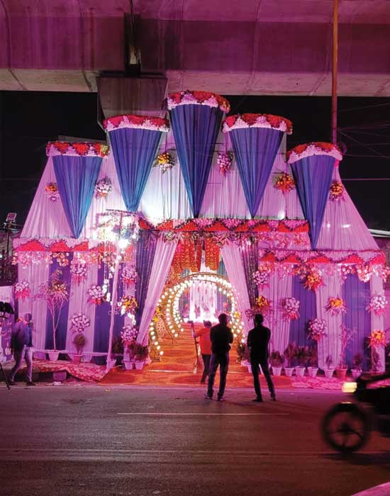 tent house in madhu vihar I.P Extension