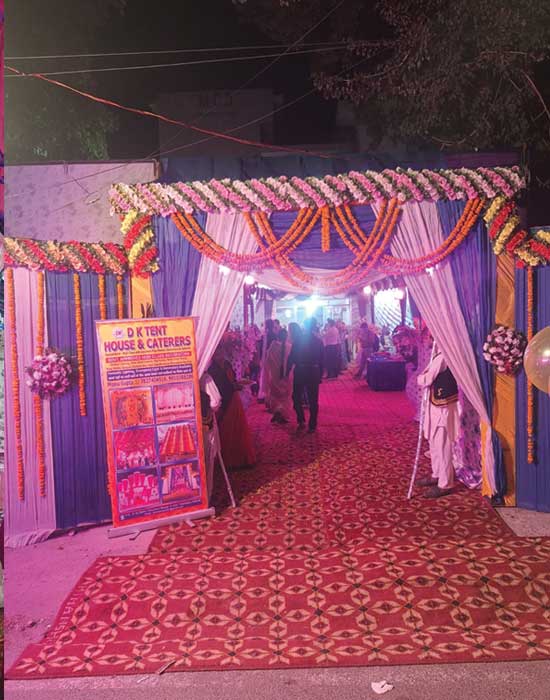 tent house in madhu vihar Patparganj