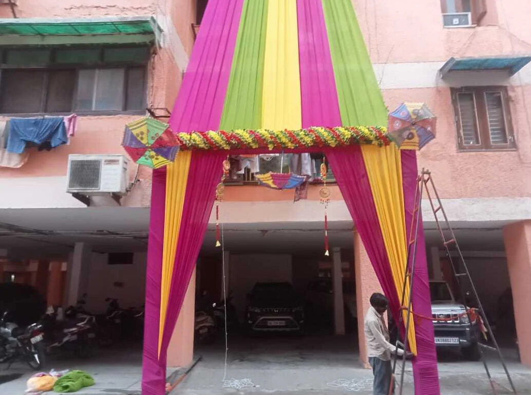 tent house in madhu vihar I.P Extension
