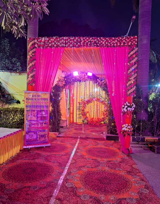 tent house in madhu vihar I.P Extension